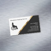 車いす医療用名刺マグネット マグネット名刺 (インサイチュ)