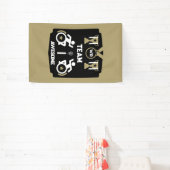 車いす用の壁掛けスポーツウェア 横断幕 (インサイチュ)