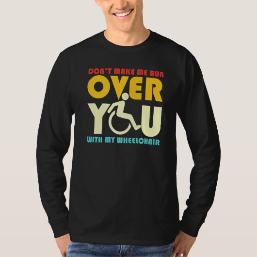 車いす走の弧を描いて Tシャツ (正面)