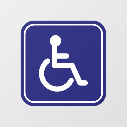 車いす障害者アクセス住宅事業 ウィンドウサイン (シート)