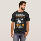 車いすDで常おもしろい勝 Tシャツ (正面フル)