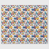 車おもしろい両 ラッピングペーパー (フラット)