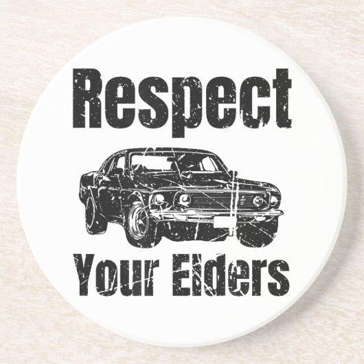 車おもしろい-ヴィンテージ敬老のクラシックMu コースター (正面)