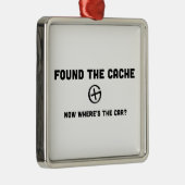 車があるところで隠し場所を今見つけましたか。 メタルオーナメント (右)