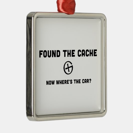 車があるところで隠し場所を今見つけましたか。 メタルオーナメント (右)
