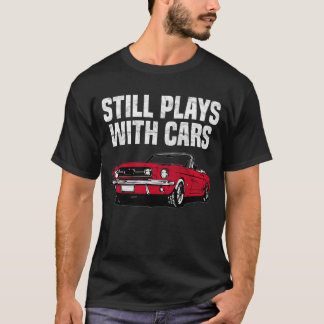 車が付いているまだ演劇 Tシャツ