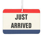 車が到着したプロモーションサイネージのカスタマイズ カーエアーフレッシュナー (裏面)