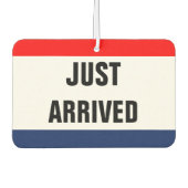 車が到着したプロモーションサイネージのカスタマイズ カーエアーフレッシュナー (正面)