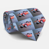 車が壁を突き抜ける ネクタイ (ロール)