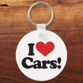 車が大好き！ キーホルダー (正面)