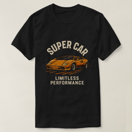 車すごい – 無限のパフォーマンス Tシャツ (デザイン正面)