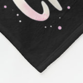 車で体操選手の女の子を体操できる時に歩く理由 フリースブランケット (角)