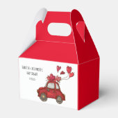 車で行けるベビーシャワー フェイバーボックス (正面サイド)