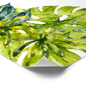 車で行ける赤ちゃんシャワージャングル野生動物 ポスター (角)