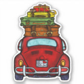 車で行こう シール (正面)