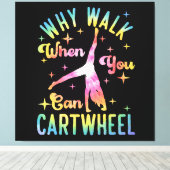 車で走れるときに歩く理由 キャンバスプリント (インサイチュ (ウッドフロア))