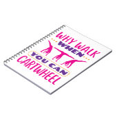 車で走れるときに歩く理由 ノートブック (左側)