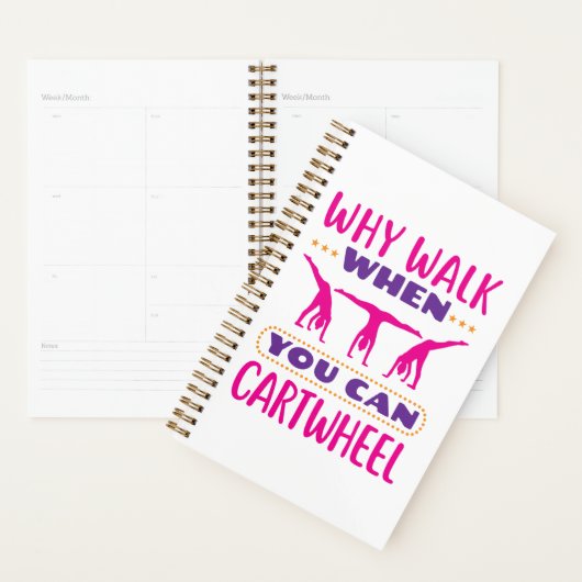 車で走れるときに歩く理由 プランナー手帳 (ディスプレー)