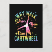 車で走れるときに歩く理由 ポストカード (正面)