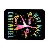 車で走れるときに歩く理由 マグネット (横)