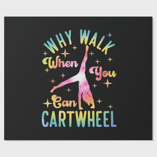 車で走れるときに歩く理由 ラッピングペーパー (フラット)