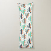 車と多くの車の抱き枕 ボディピロー (裏面 (縦))