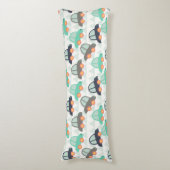 車と多くの車の抱き枕 ボディピロー (正面縦)