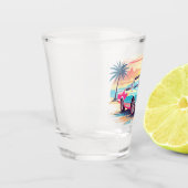 車と夢の自然の女の子 ショットグラス (左)