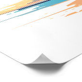 車と夢の自然の女の子 ポスター (角)