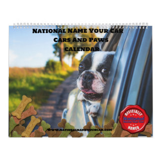 車と足 カレンダー