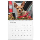 車と足 カレンダー (1月 2026)