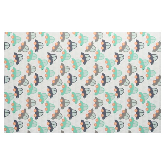 車と車のファブリック ファブリック (ファットクウォーター)