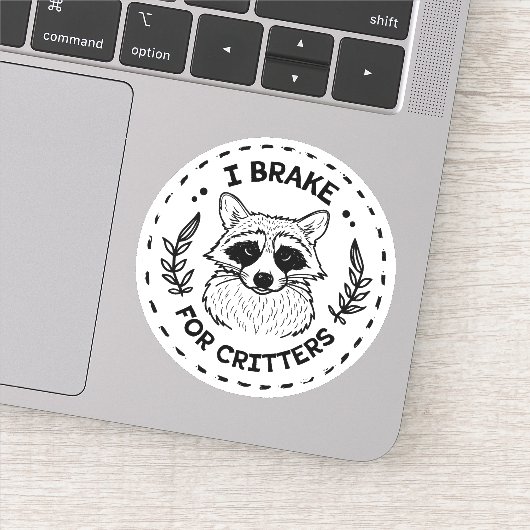 車にブレーキをかける シール (詳細)