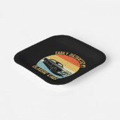 車に気を取られクラシックやすい ペーパープレート (傾斜あり)