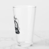 車に自転車で乗る タンブラーグラス (左)