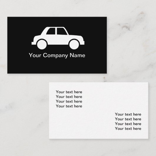 車のなテーマ 名刺 (正面/裏面)