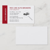 車のなディーラーの名刺 名刺 (正面/裏面)