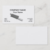 車のなマフラー 名刺 (正面/裏面)