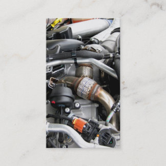 車のな修理部品の整備士の自動技術者2 名刺