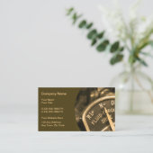 車のな名刺のレトロのデザイン 名刺 (スタンド正面)