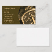 車のな名刺のレトロのデザイン 名刺 (正面/裏面)