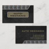 車のな名刺カーボンフィルターグランジなGrn 名刺 (正面/裏面)