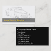 車のな名刺 名刺 (正面/裏面)