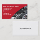 車のな名刺 名刺 (正面/裏面)