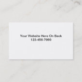 車のな名刺 名刺 (裏面)