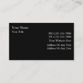 車のな名刺 名刺 (裏面)