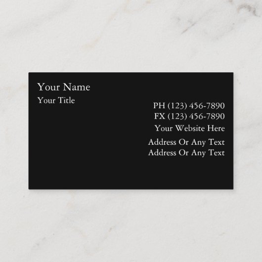 車のな名刺 名刺 (裏面)