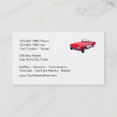 車のな名刺 名刺 (裏面)