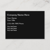 車のな名刺 名刺 (裏面)