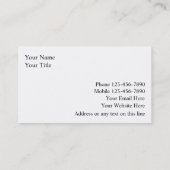 車のな名刺 名刺 (裏面)